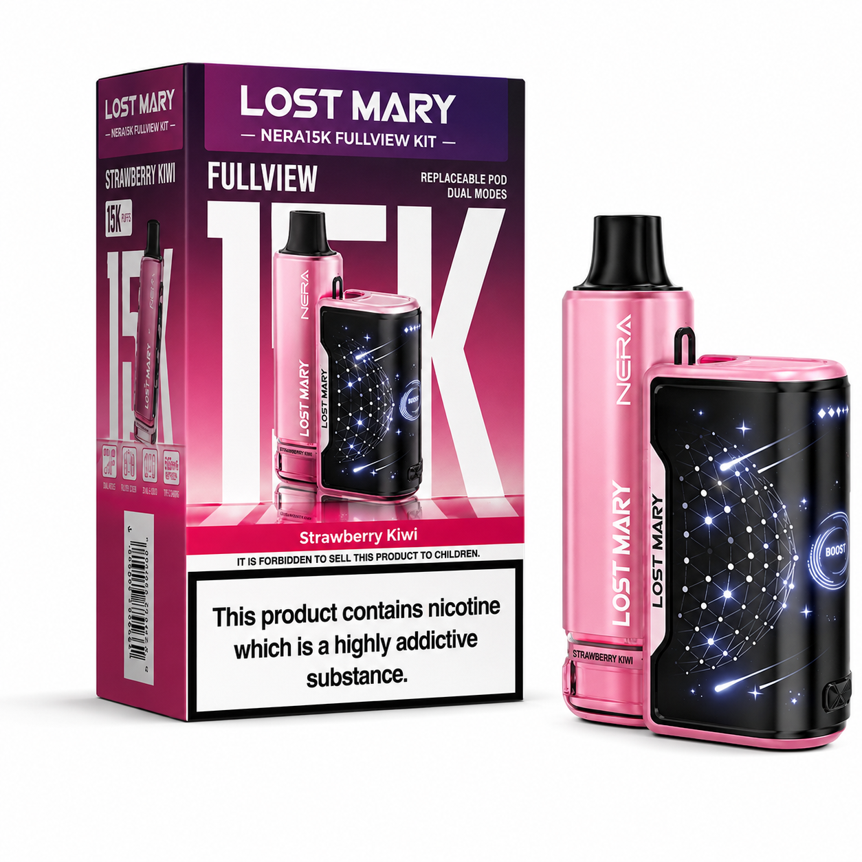 Lost Mary Nera 15K Prefilled Vape Kit - Single