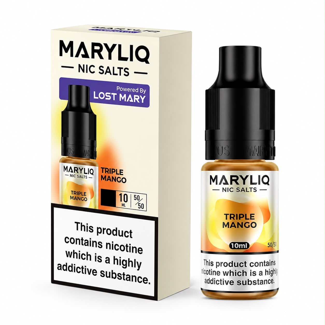 Lost Mary MaryLiq Nic Salt 10ml E-Liquid, Single Bottle