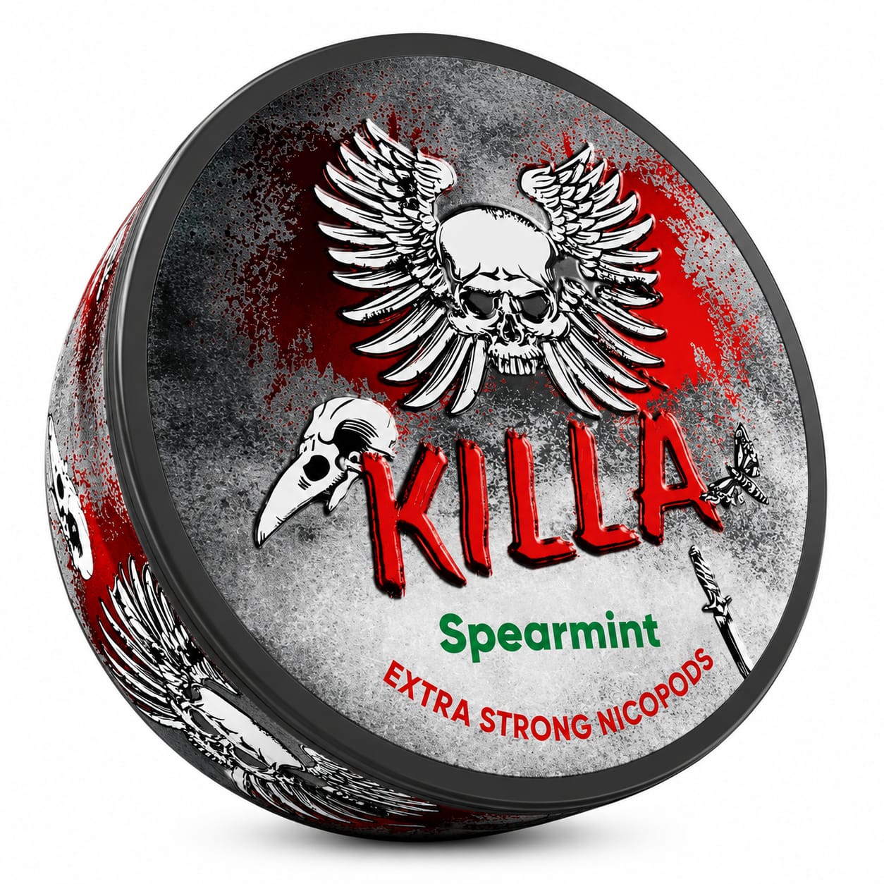 Killa Extra Strong Nicotine Pouches, Single Can