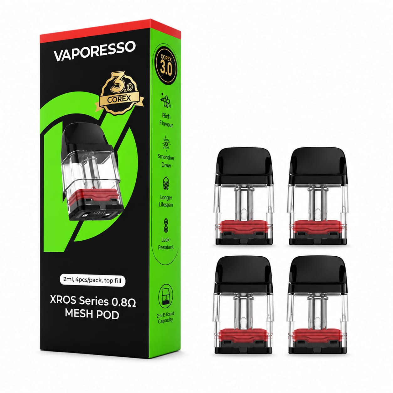 Vaporesso Xros Corex 3.0 Pods, Pack Of 4