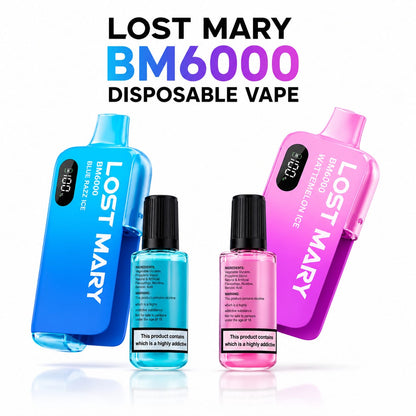 Lost Mary BM6000 disposable Vape Kit, Single