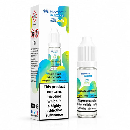 Hayati Pro Max Nic Salt 10ml E-Liquid - Pack of 10 Bottles