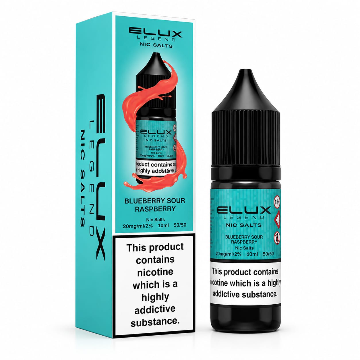 Elux Legend Nic Salt 10ml E-Liquid - Pack of 10 Bottles