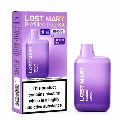 Lost Mary BM600 Prefilled Vape Kit - Single Edition