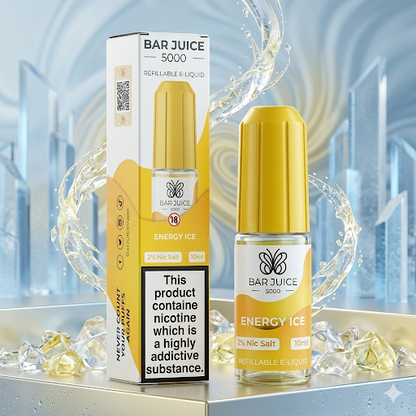 Bar Juice 5000 Nic Salt 10ml E-Liquid, Pack Of 10 Bottles