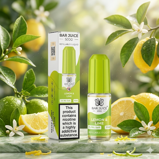 Bar Juice 5000 Nic Salt 10ml E-Liquid, Pack Of 10 Bottles