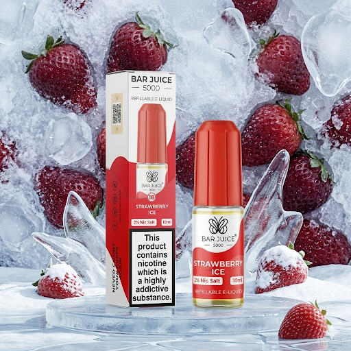 Bar Juice 5000 Nic Salt 10ml E-Liquid, Pack Of 10 Bottles