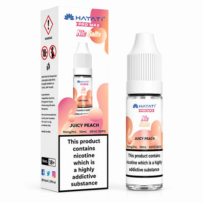 Hayati Pro Max Nic Salt 10ml E-Liquid - Pack of 10 Bottles