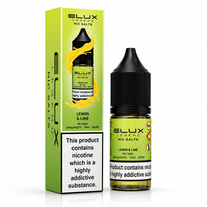 Elux Legend Nic Salt 10ml E-Liquid - Pack of 10 Bottles