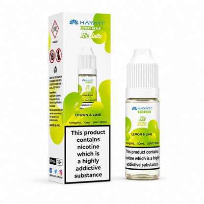 Hayati Pro Max Nic Salt 10ml E-Liquid - Pack of 10 Bottles