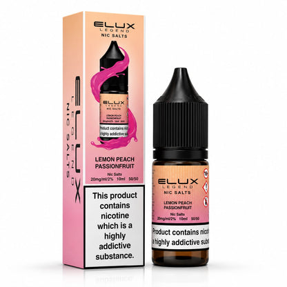 Elux Legend Nic Salt 10ml E-Liquid - Pack of 10 Bottles