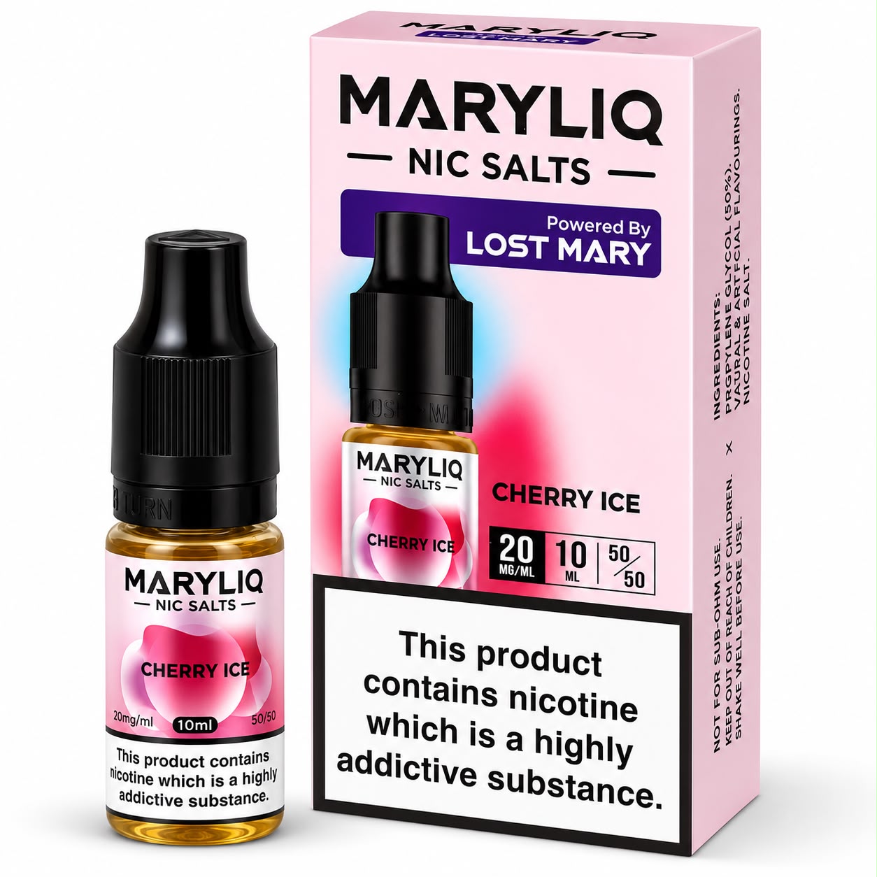 Lost Mary MaryLiq Nic Salt 10ml E-Liquid, Single Bottle