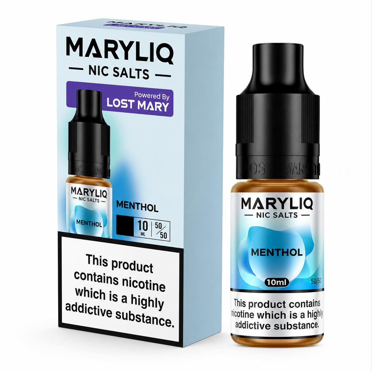Lost Mary MaryLiq Nic Salt 10ml E-Liquid, Single Bottle