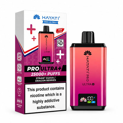 Hayati Pro Ultra Plus 25000 Prefilled Vape Kit, Single Device