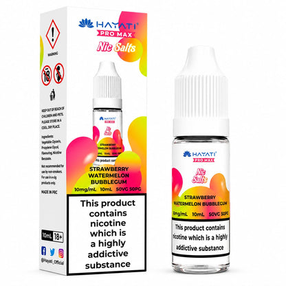 Hayati Pro Max Nic Salt 10ml E-Liquid - Pack of 10 Bottles