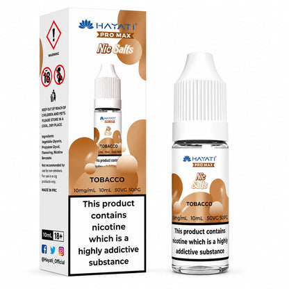 Hayati Pro Max Nic Salt 10ml E-Liquid - Pack of 10 Bottles