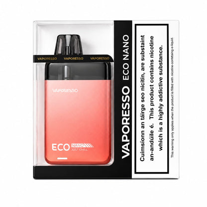Vaporesso ECO Nano Pod Kit - 1000mAh Refillable Vape Kit