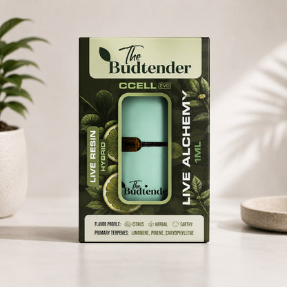 The Budtender 1ml CCELL Premium high quality vape at holahighvapes