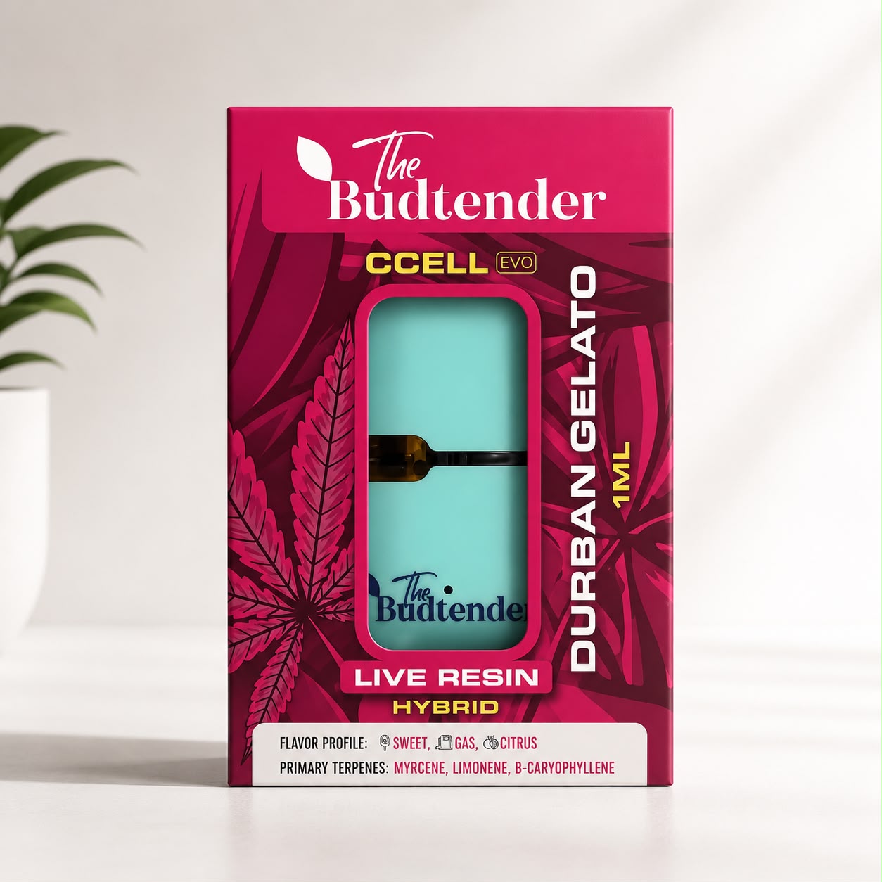 The Budtender 1ml CCELL Premium high quality vape at holahighvapes