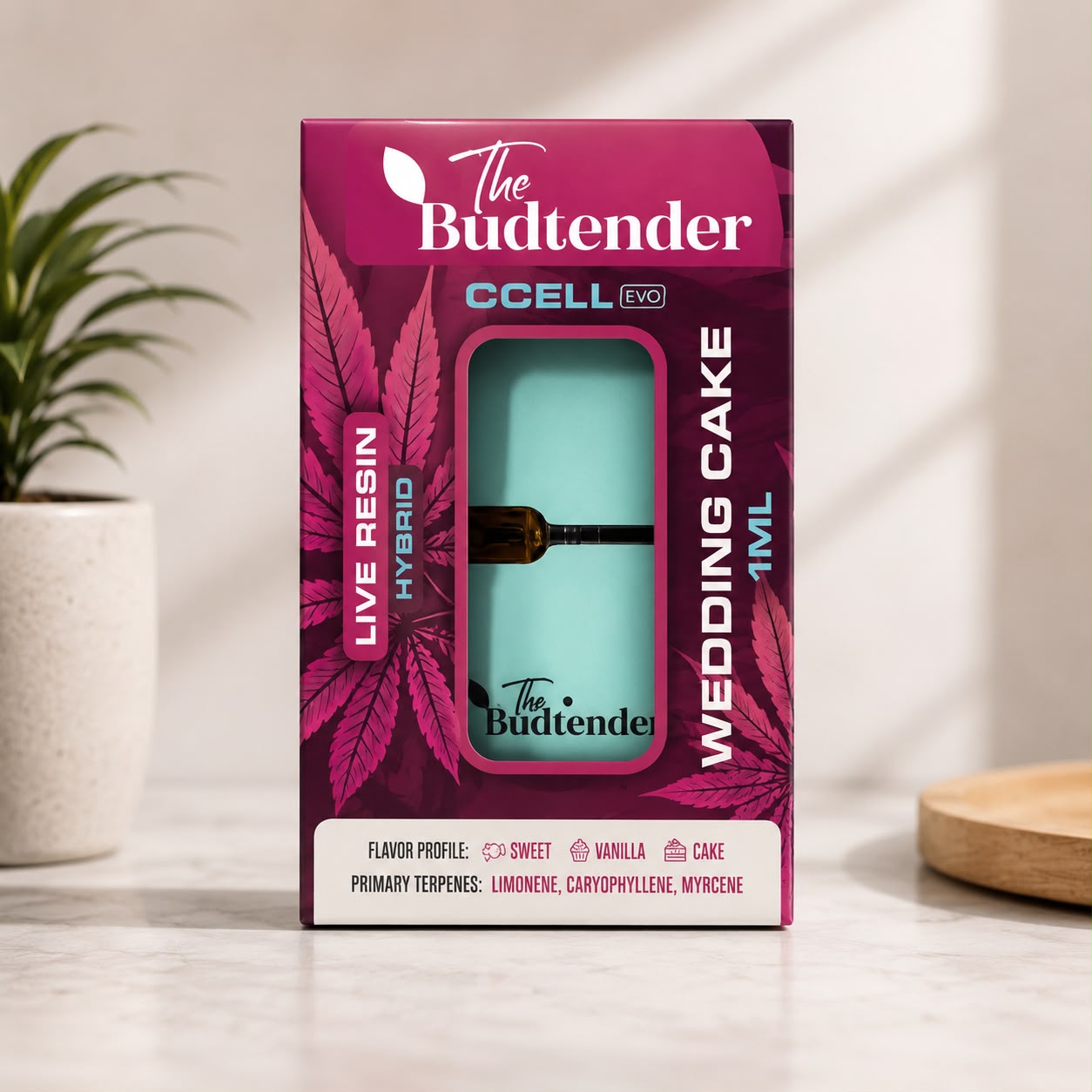 The Budtender 1ml CCELL Premium high quality vape at holahighvapes