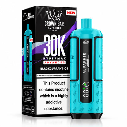 Crown Bar Al Fakher HyperMax Advance 30000 Puff Prefilled Vape kit – (Single)