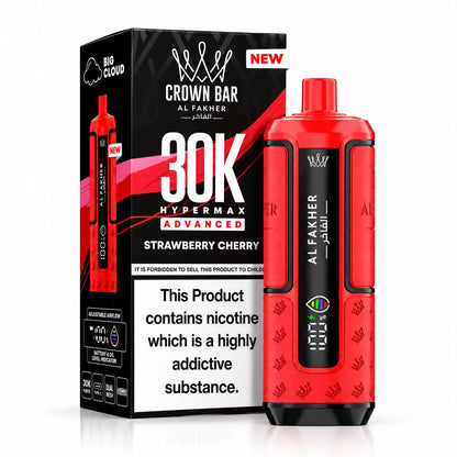 Crown Bar Al Fakher HyperMax Advance 30000 Puff Prefilled Vape kit – (Single)