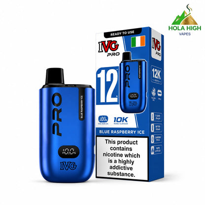 IVG Pro Rechargeable Prefilled Vape Kit "Pro 12" Edition - Pack of 5 Devices