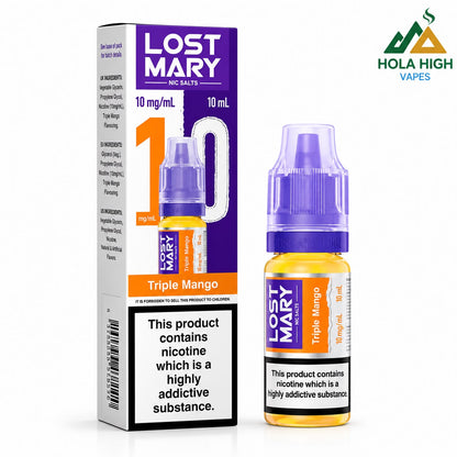 Lost Mary Nic Salt 10ml E-Liquid - Pack of 10 Bottles