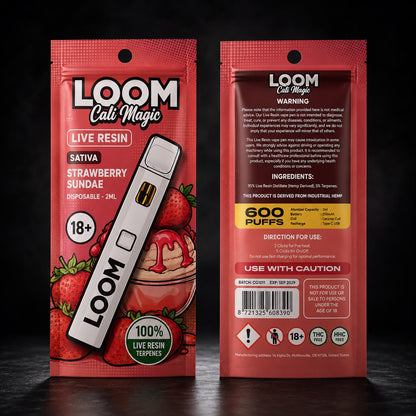 Loom 2ml Superior Blend 99% Vape - Best  Price Ireland - Holahighvapes.ie
