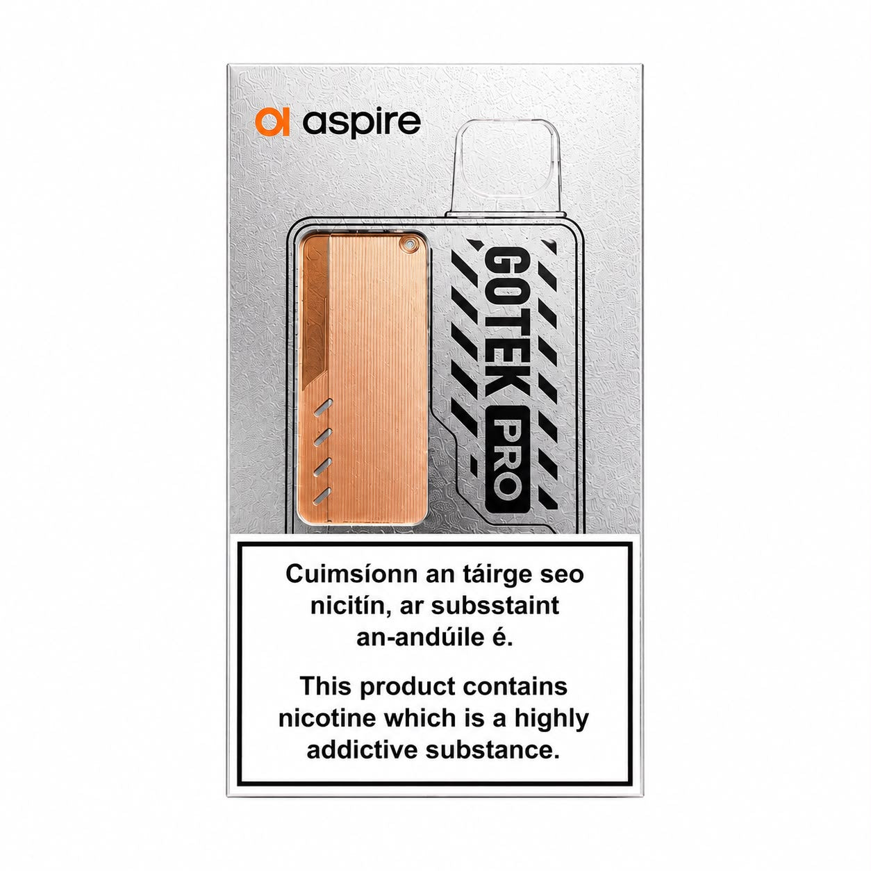 Aspire Gotek Pro Pod Kit Ireland | Refillable Vape Kit | HolahighVapes.ie