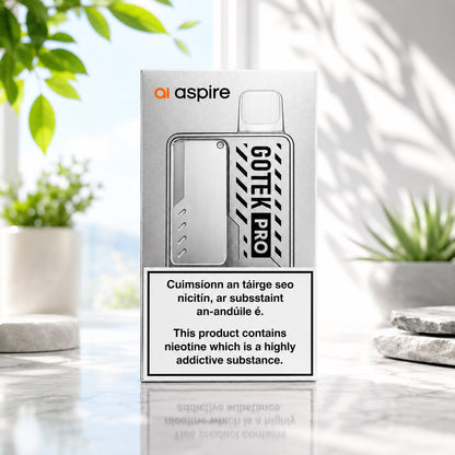 Aspire Gotek Pro Pod Kit Ireland | Refillable Vape Kit | HolahighVapes.ie