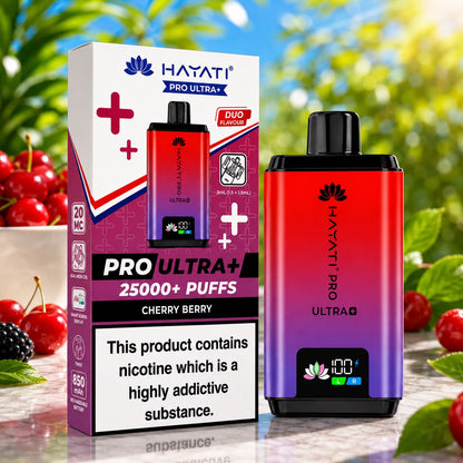 Hayati Pro Ultra Plus 25000 Puff Prefilled Vape Kit - Pack Of 5