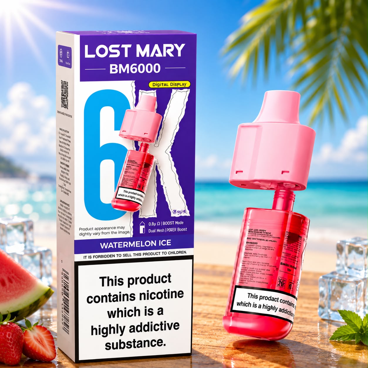 Lost Mary BM6000 Prefilled Replacement Pods - Pack Of 5