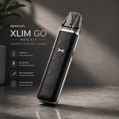 OXVA Xlim GO Pod Kit - Compact 1000mAh Beginner Vape Kit