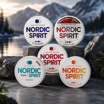 Nordic Spirit Nicotine Pouches, Pack Of 5 Cans