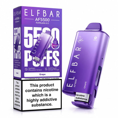 Elf Bar AF5000 Disposable Vape, Single Device