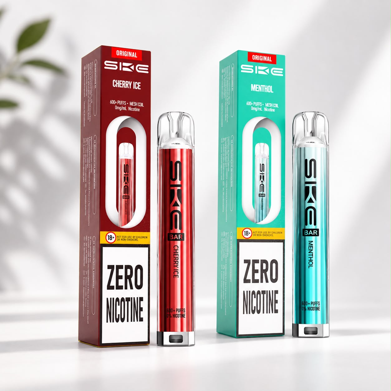 SKE Crystal Bar 600 0mg Zero Nicotine Vapes (Box of 10)