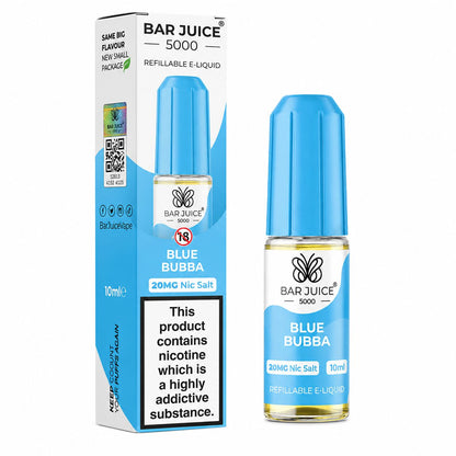 Bar Juice 5000 Nic Salt 10ml E-Liquid, Single bottle