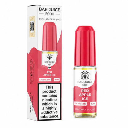 Bar Juice 5000 Nic Salt 10ml E-Liquid, Single bottle