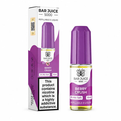 Bar Juice 5000 Nic Salt 10ml E-Liquid, Single bottle