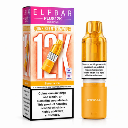 Elf Bar Plus 12K Prefilled Replacement Pods: Single Pack