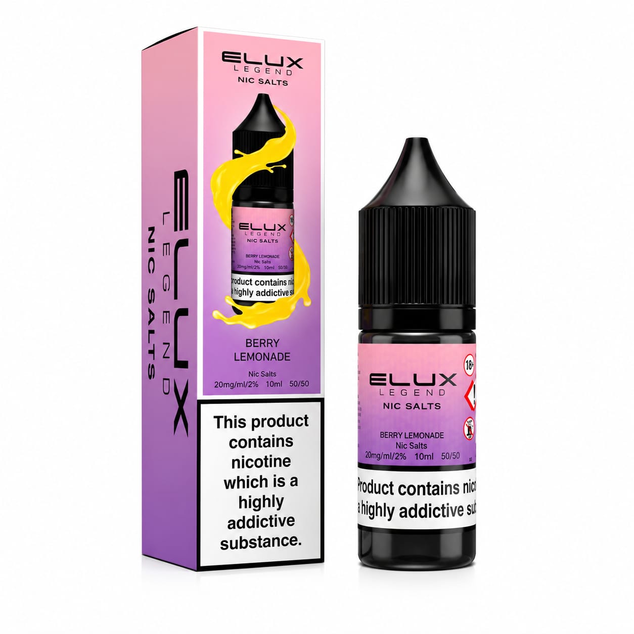 Elux Legend Nic Salt 10ml E-Liquid - Pack of 10 Bottles
