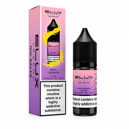 Elux Legend Nic Salt 10ml E-Liquid - Pack of 10 Bottles