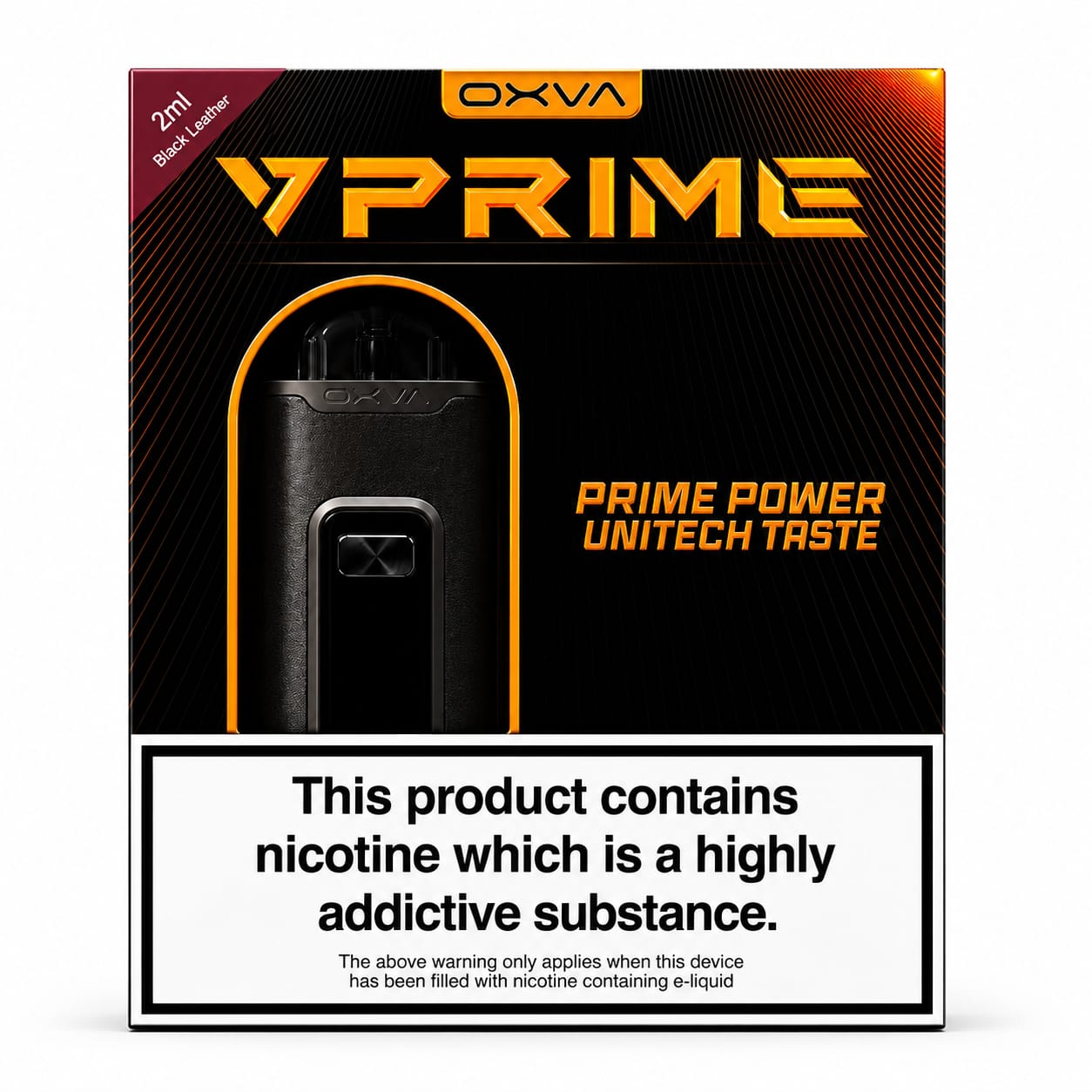 OXVA VPRIME Pod Vape Kit 2ml 60W: Dual-Activation DTL/MTL Vape Kit