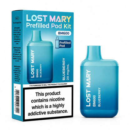 Lost Mary BM600 Prefilled Vape Kit - Single Edition