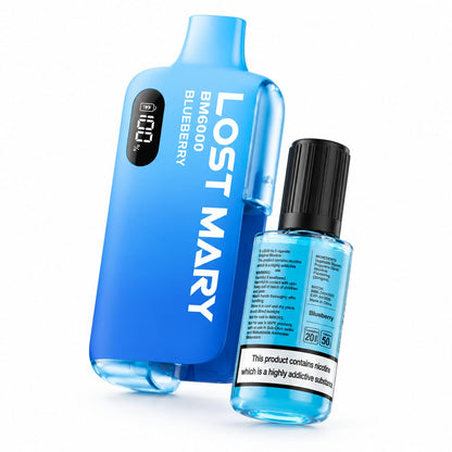 Lost Mary BM6000 Prefilled Vape Kit - Rechargeable 6000 Puff Vape (Single)