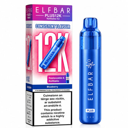 Elf Bar Elfplus 12K Prefilled Vape Kit: Single Kit