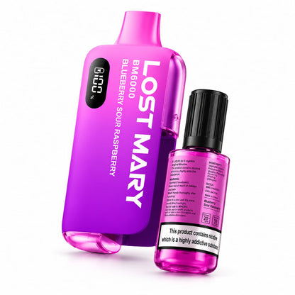 Lost Mary BM6000 Prefilled Vape Kit - Rechargeable 6000 Puff Vape (Single)