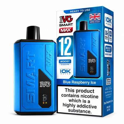 IVG Smart Max 10000 Puff Prefilled Vape Kit - Pack Of 5
