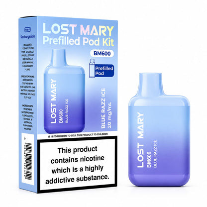 Lost Mary BM600 Prefilled Vape Kit - Single Edition